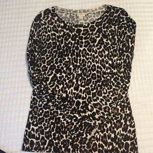 J.Crew animal print sweater